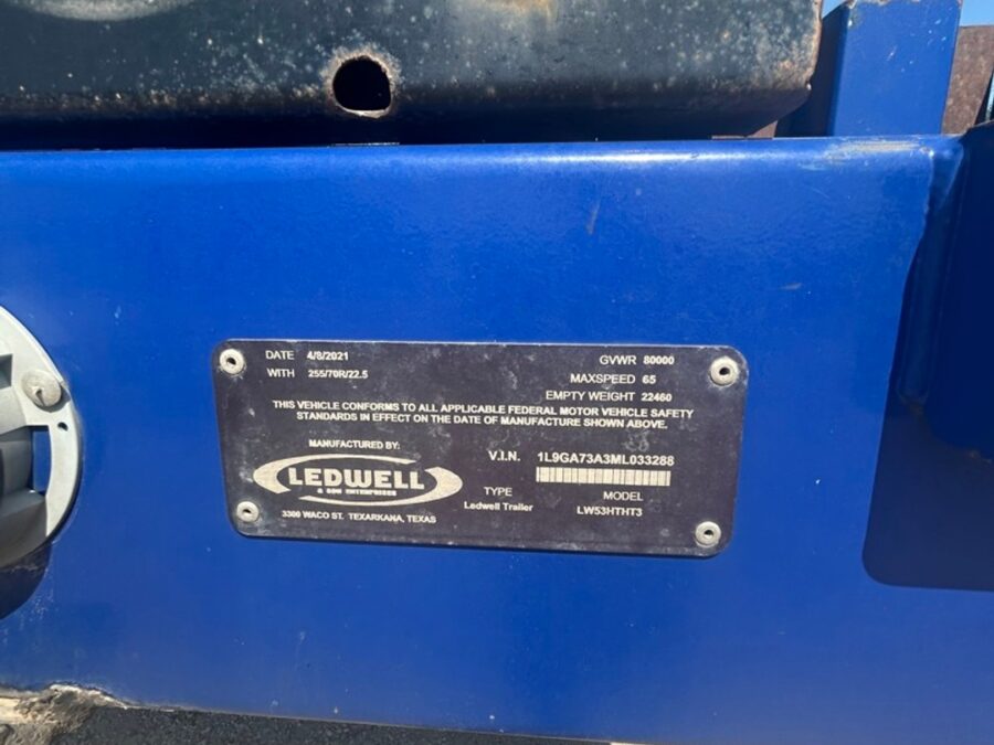 2021 Ledwell LW53HTHT3